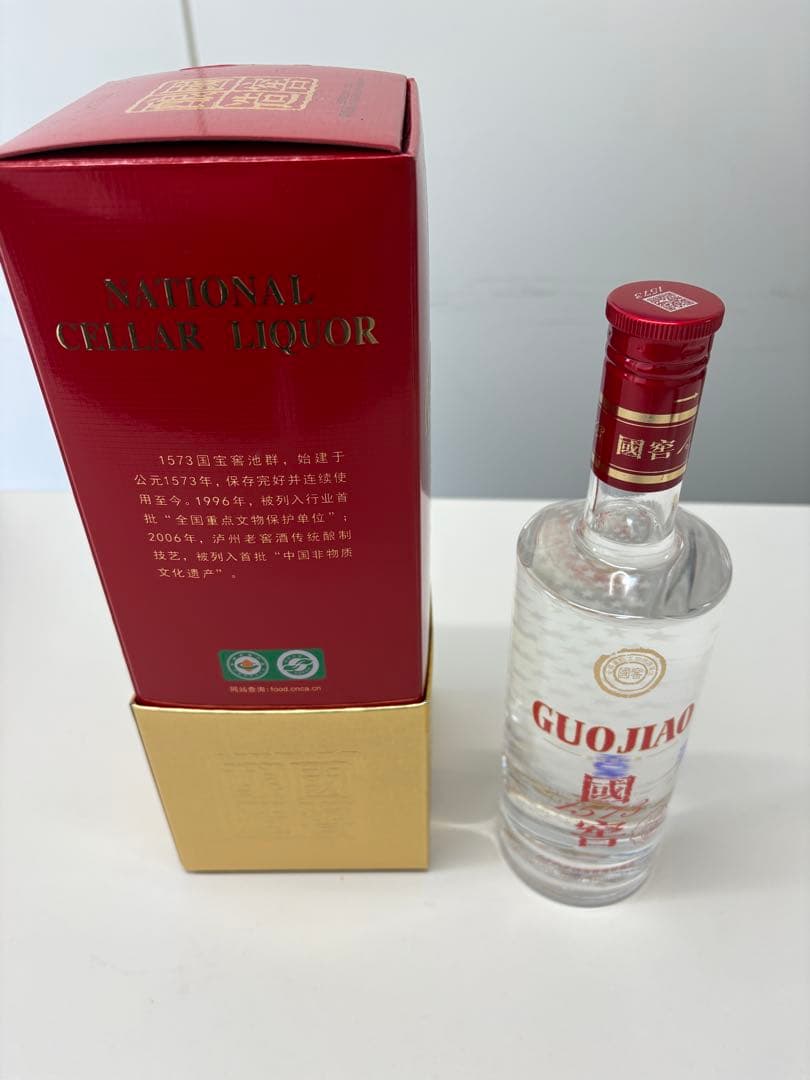 GUO JIAO 白酒 箱入り(再出品)