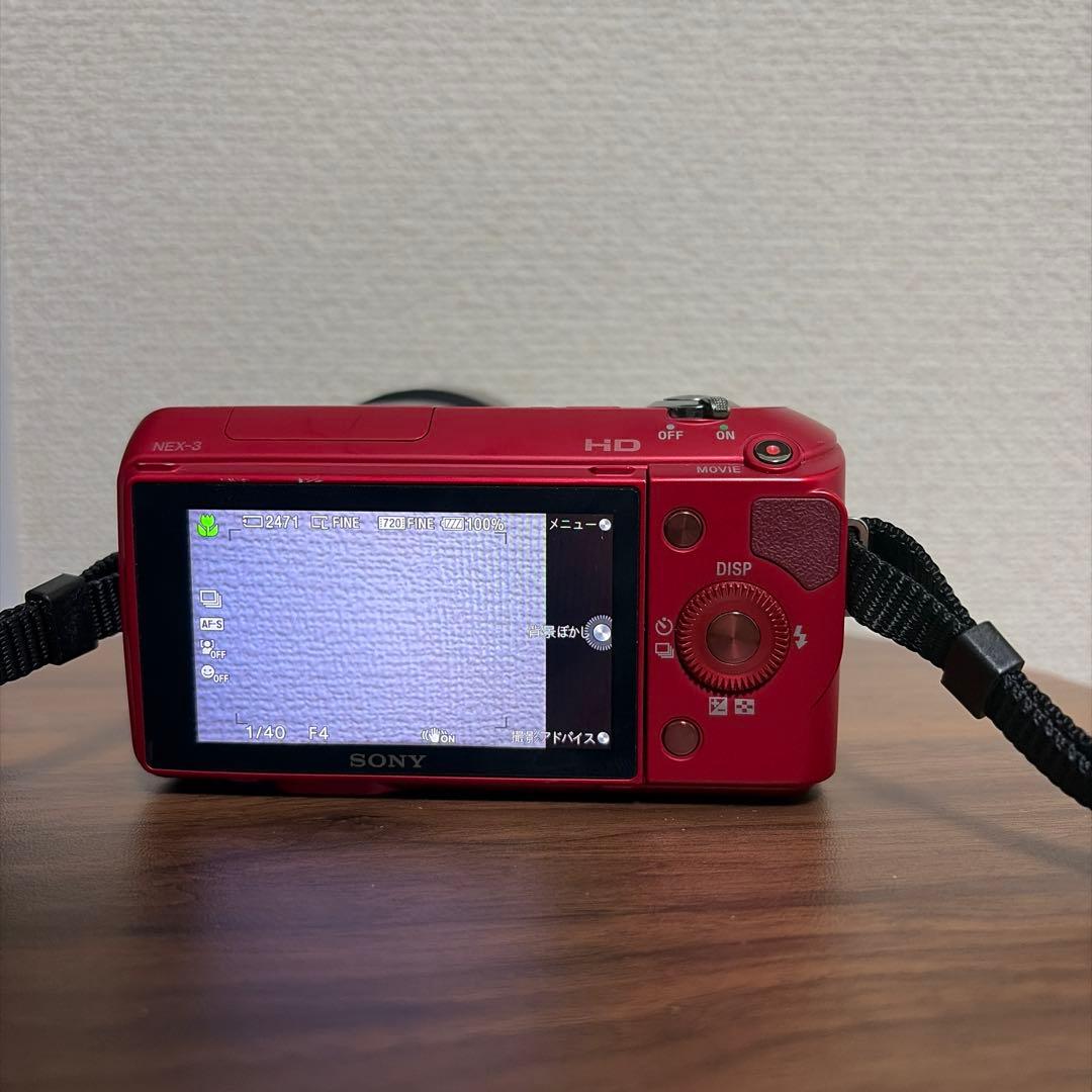 【ミラーレス一眼レフ】 SONY α NEX-3
