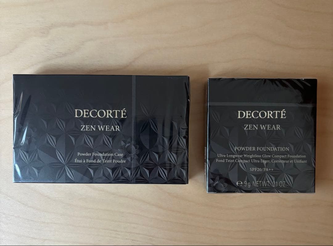 おまけ付きDECORTÉ ZEN WEAR パウダーファンデーションN16