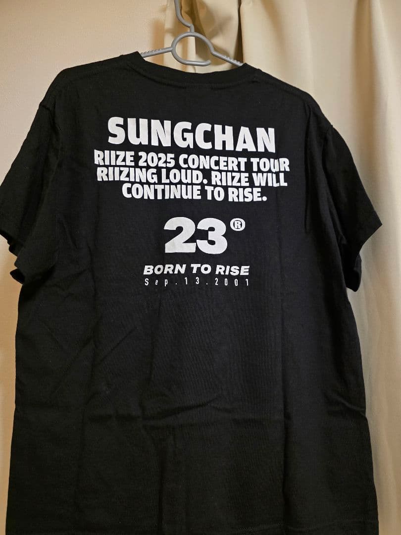 SUNGCHAN RIIZE 2025 CONCERT TOUR Tシャツ