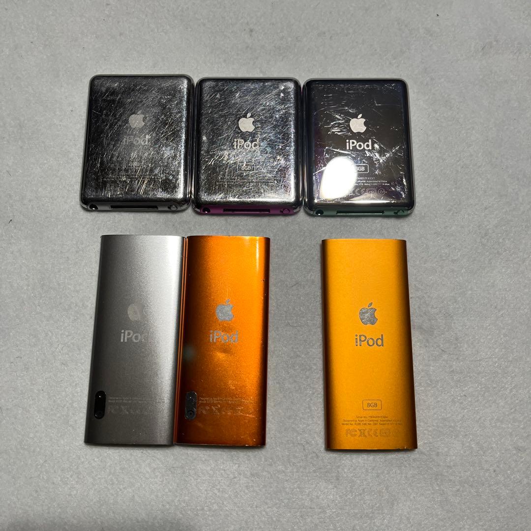 Apple iPod 6台まとめ　《ジャンク》