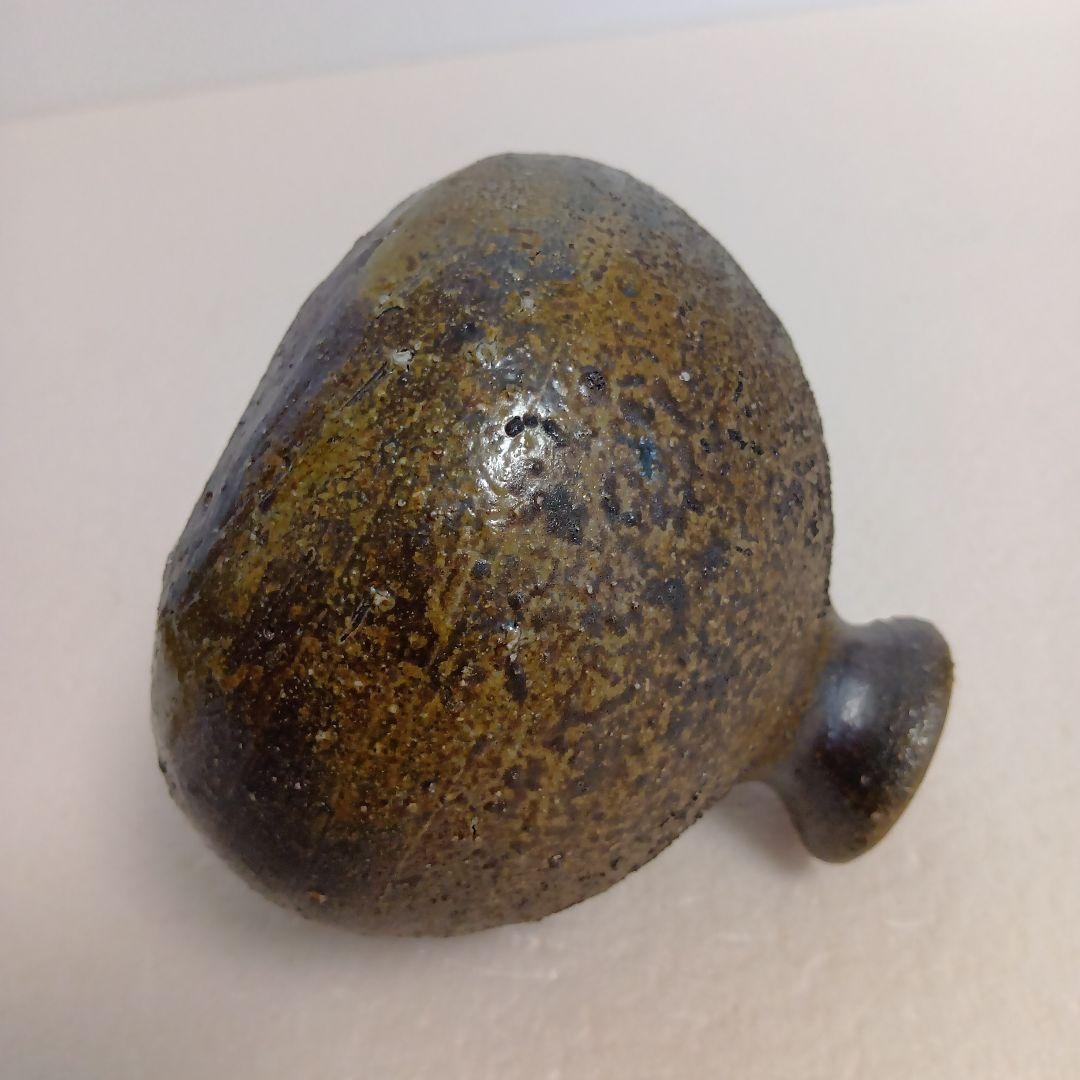 備前　花入れ　黒崎巌　穴窯焼成