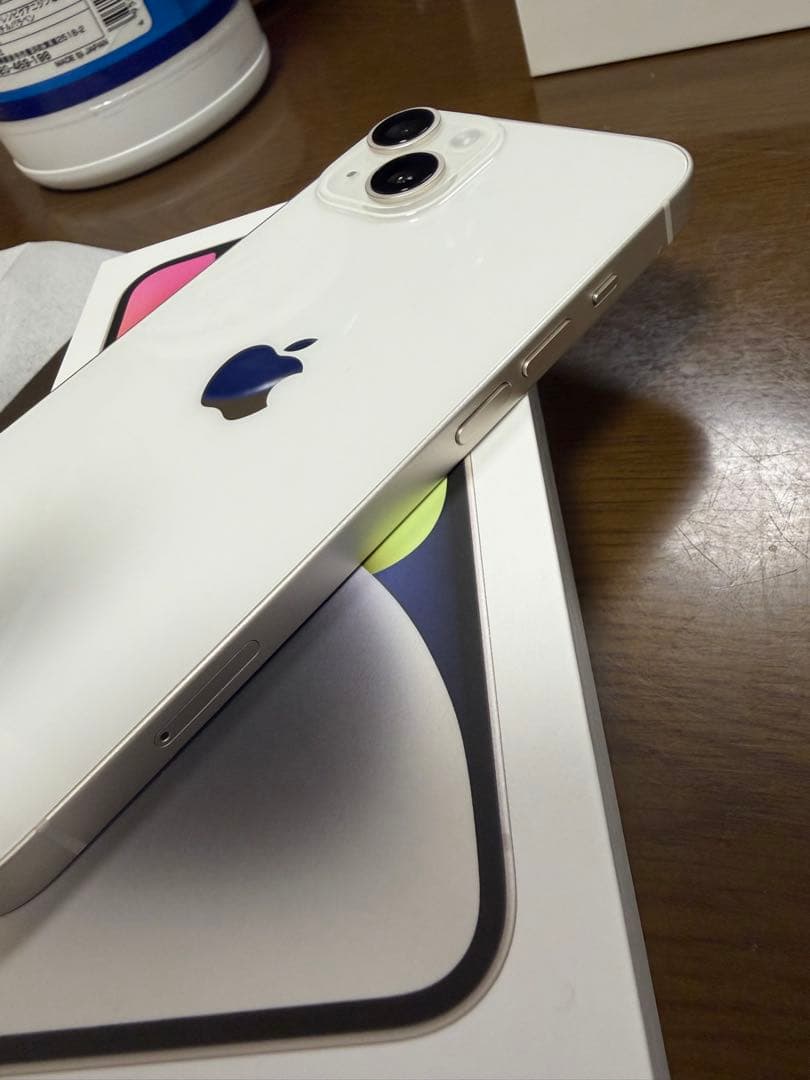 Apple iPhone 14ホワイト 本体 元箱付き