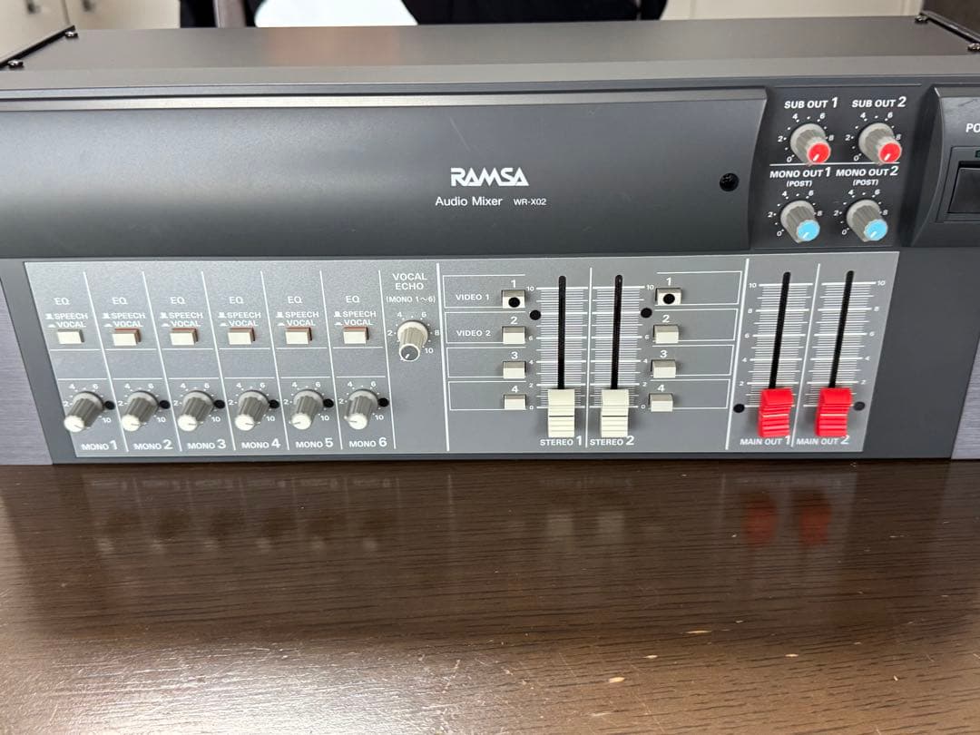 RAMSA WR-X102 オーディオミキサー