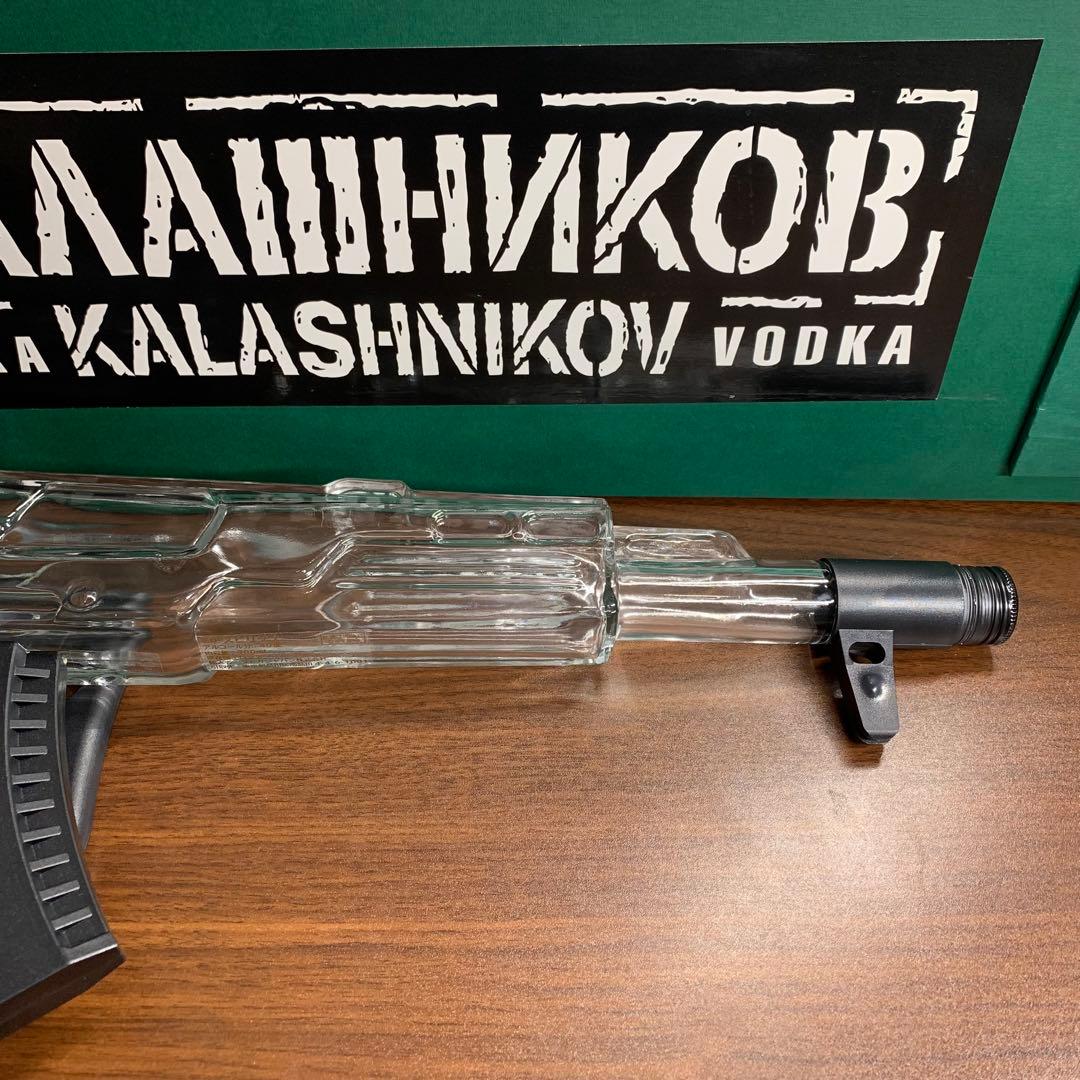 ⚜️超レア⚜️カラシニコフ⚜️ライフル⚜️ウォッカ⚜️空ボトル⚜️空瓶⚜️箱⚜️ラドガ⚜️ロシア⚜️