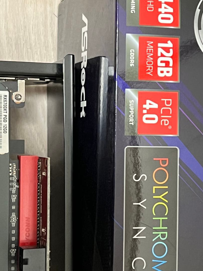 ASRock グラフィックボード RX 6700 XT 12G OC AMD