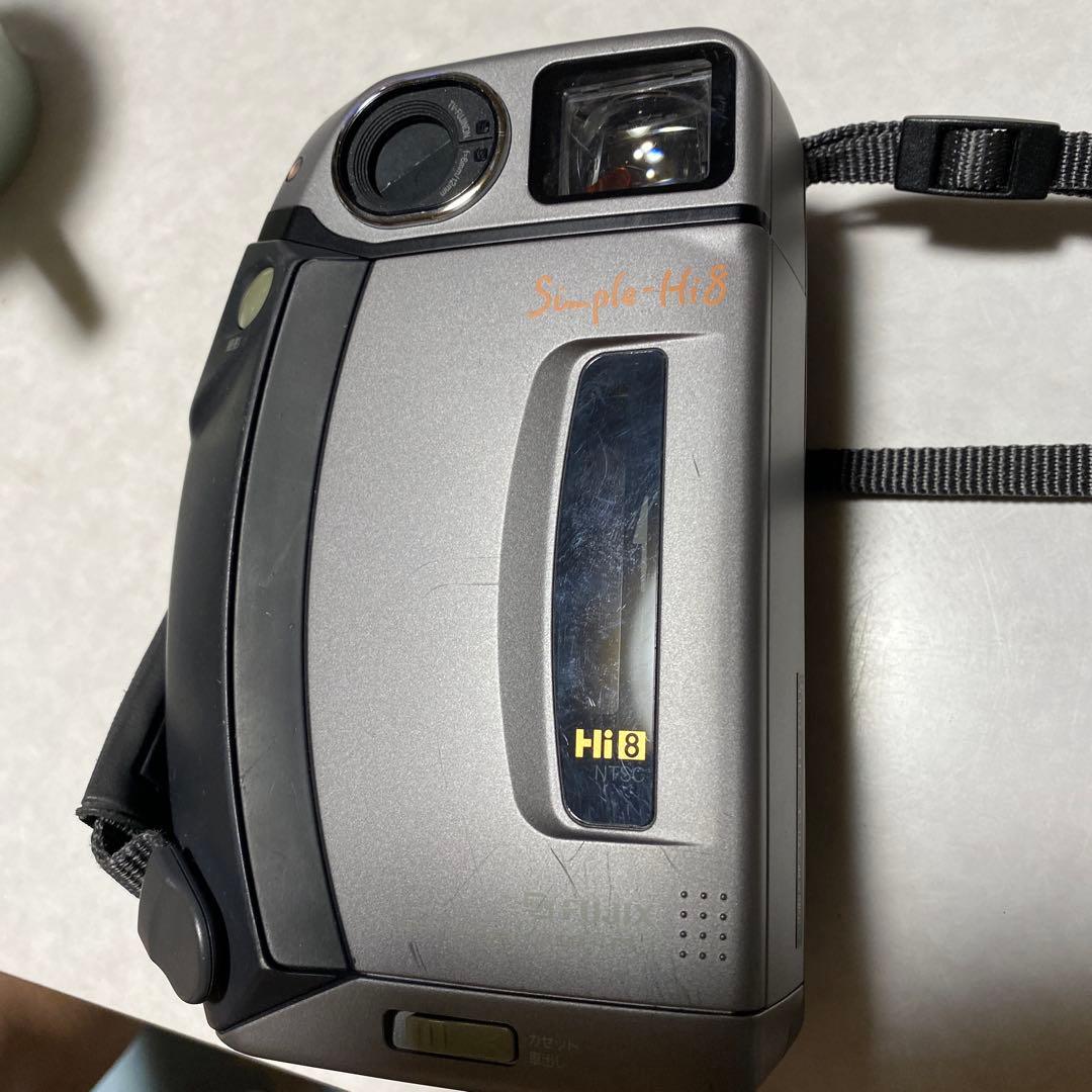 動作品　FUJIX Simple Hi8 ビデオカメラ　FS-1