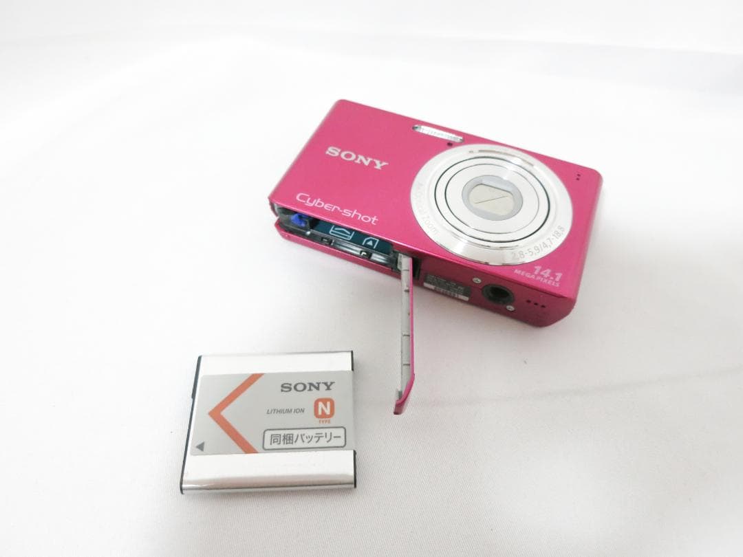 美品★デジタルカメラ SONY Cyber-shot DSC-W610 ピンク