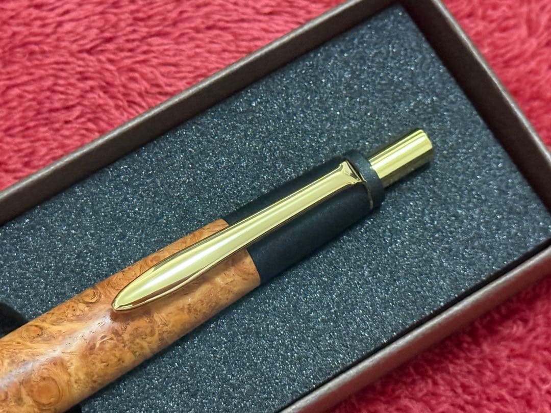 ボナンペン 真鍮金具 花梨瘤 ( 野原工芸 工房楔 こぶた工房 )