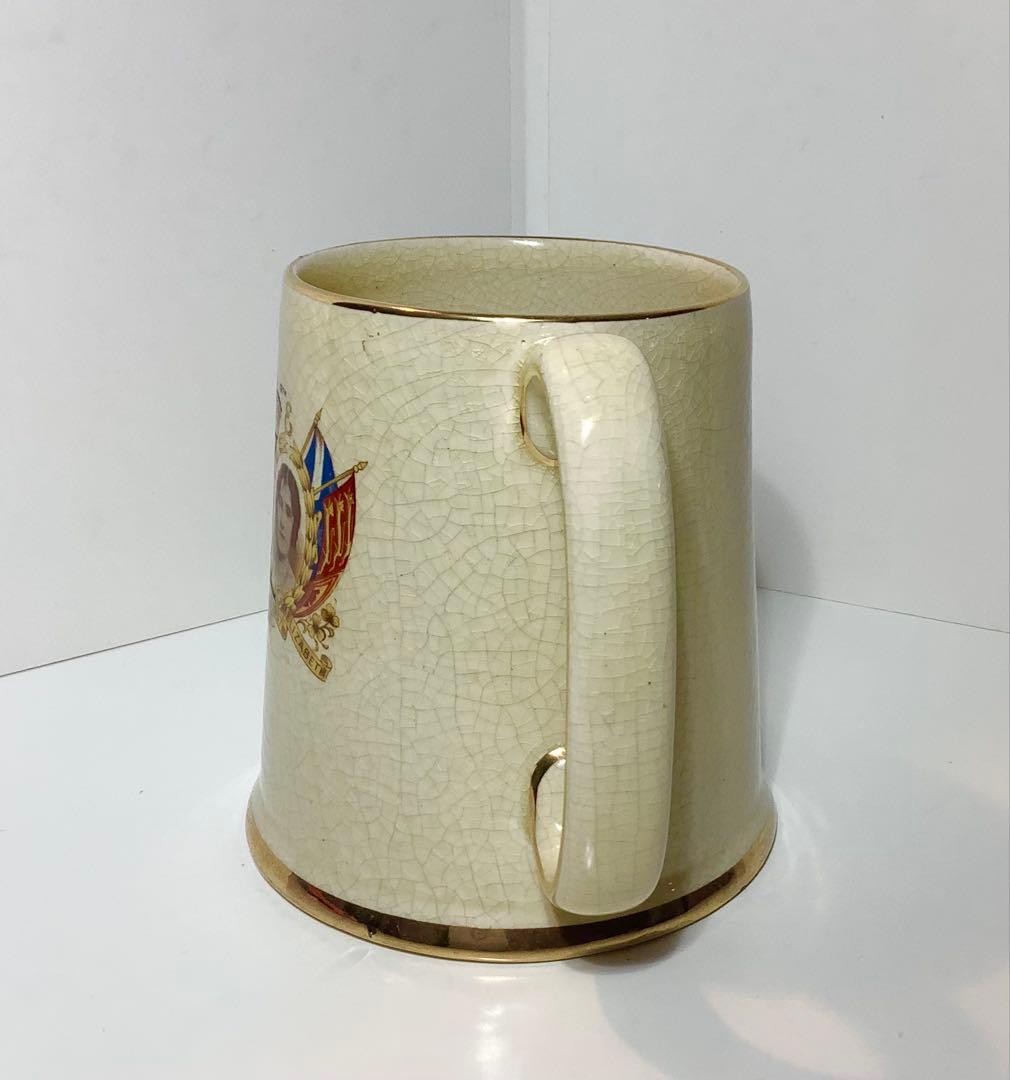 1937年　イングランド　コロネーションマグカップ