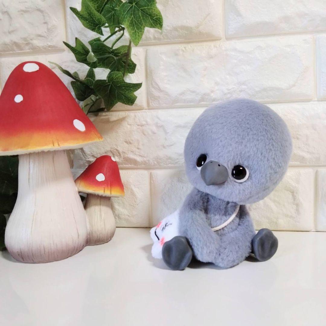 ぬいぐるみ✽アートドール✽色変わりカラスのかーくん✽中サイズ