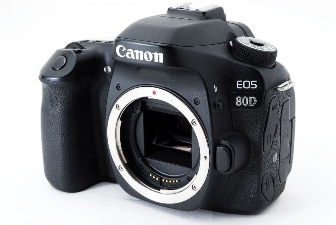 デジタル一眼レフカメラ　Canon EOS 80D標準&望遠ダブルレンズセット