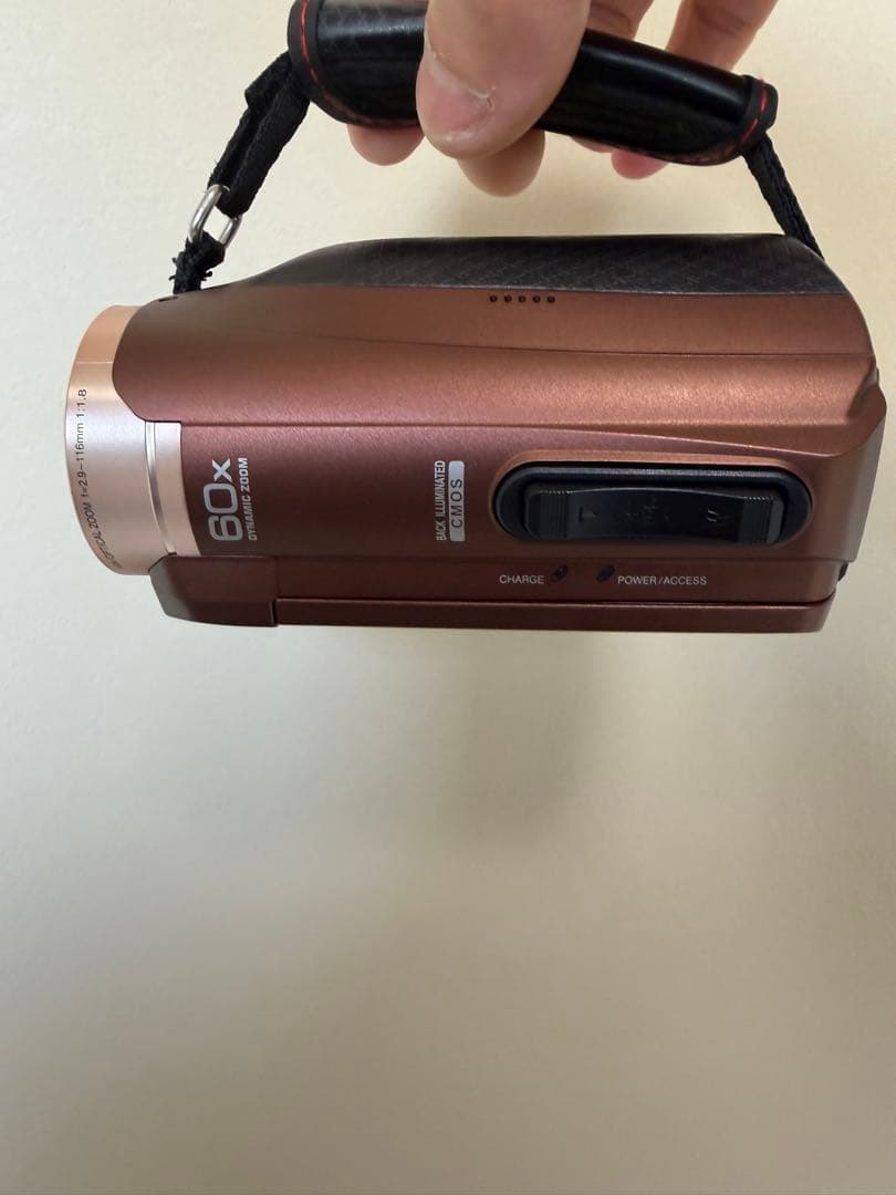 JVC Everio フルHD ビデオカメラ GZ-F100 ブラウン 付属品付
