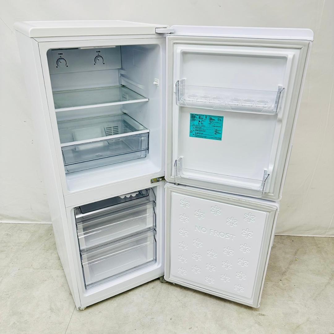 2019年製　Haier 2ドア冷蔵庫 JR-NF148B 148L 右開き