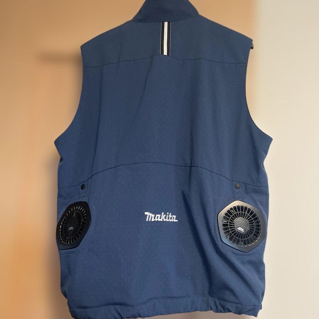 Makita 冷却ファン付き空調服 ネイビー