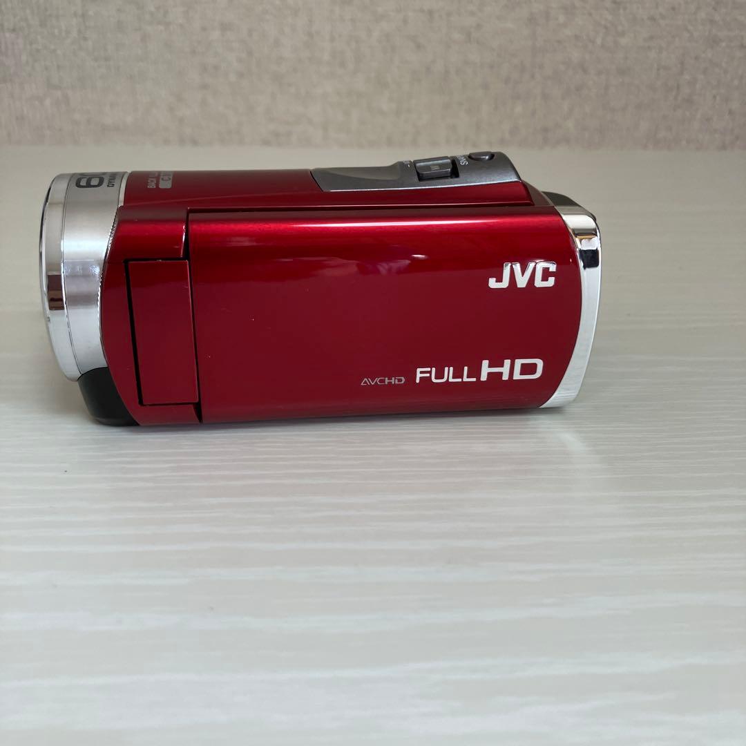 【超美品】JVC Everio GZ-E325-R ビデオカメラ　付属品完備