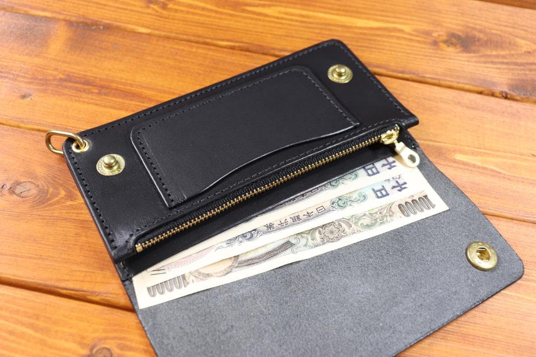 オーダー品　スタッズロングウォレット