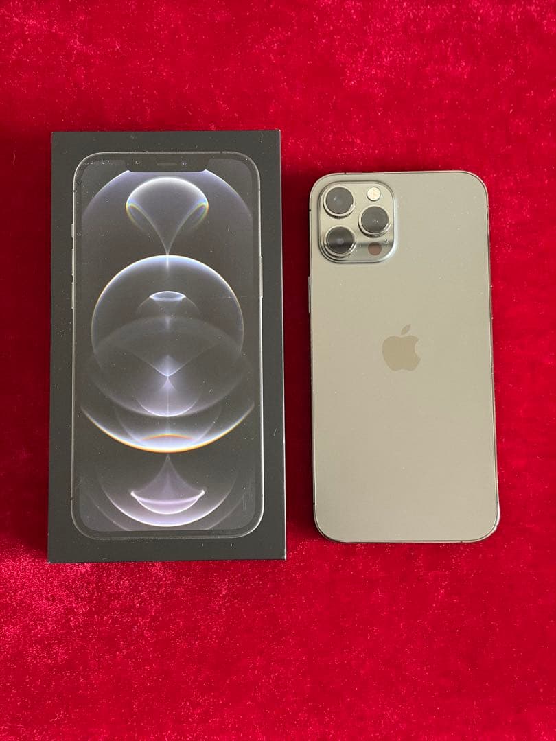 『大幅値下げ』 iPhone12 Pro Max 256GB BK SIMフリー