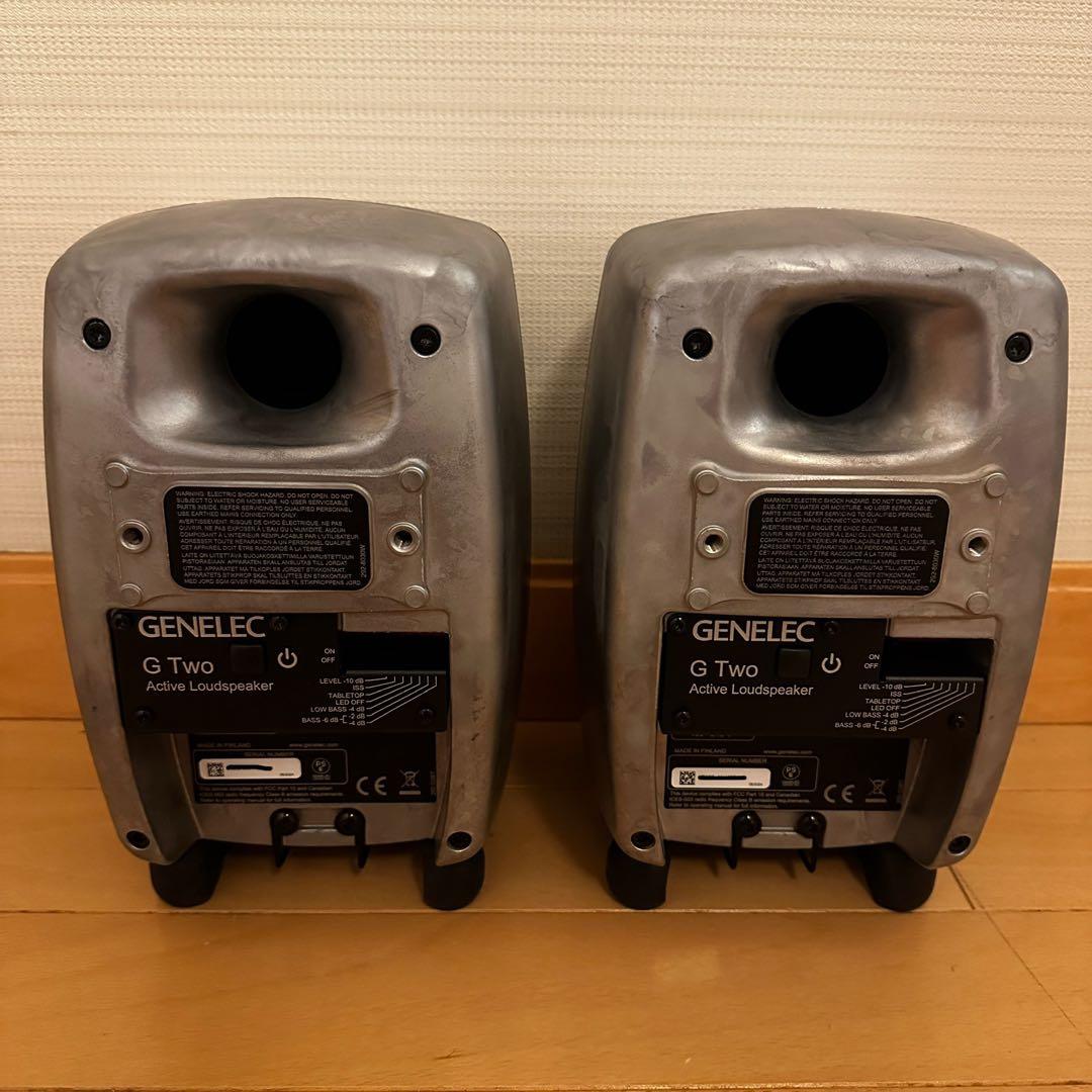 スピーカー・ウーファー GENELEC / G Two RAW + K&M 23274B