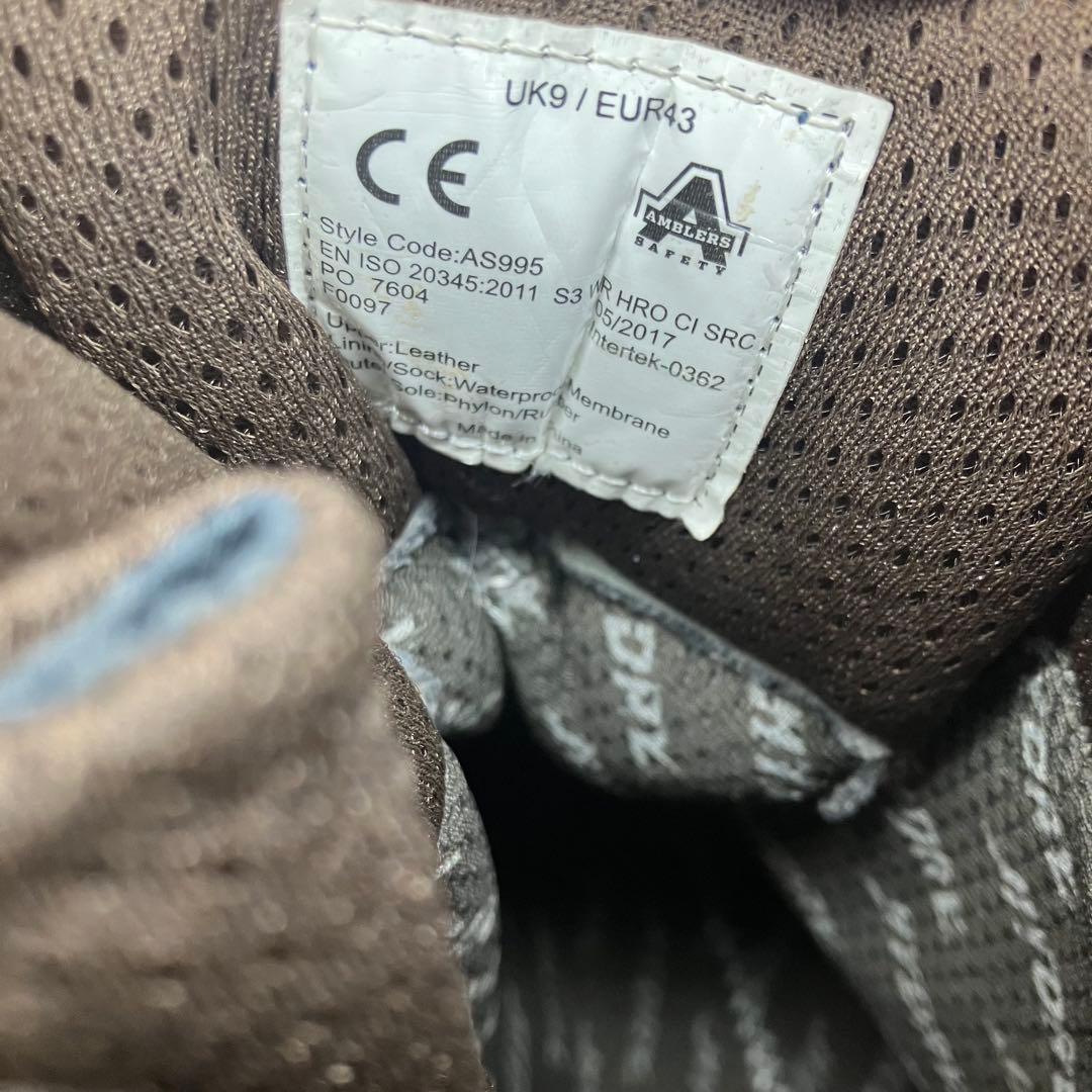 Amblers Safety 安全靴　安全ブーツ　防水　AS995 メンズ