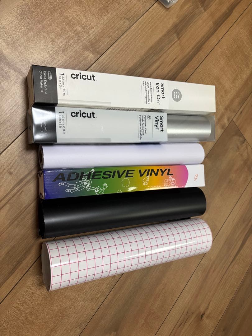 Cricut Maker 3 マットセット、その他素材付き