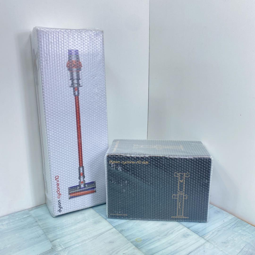 Dyson cyclone v10 fluffy & フロアドック セット