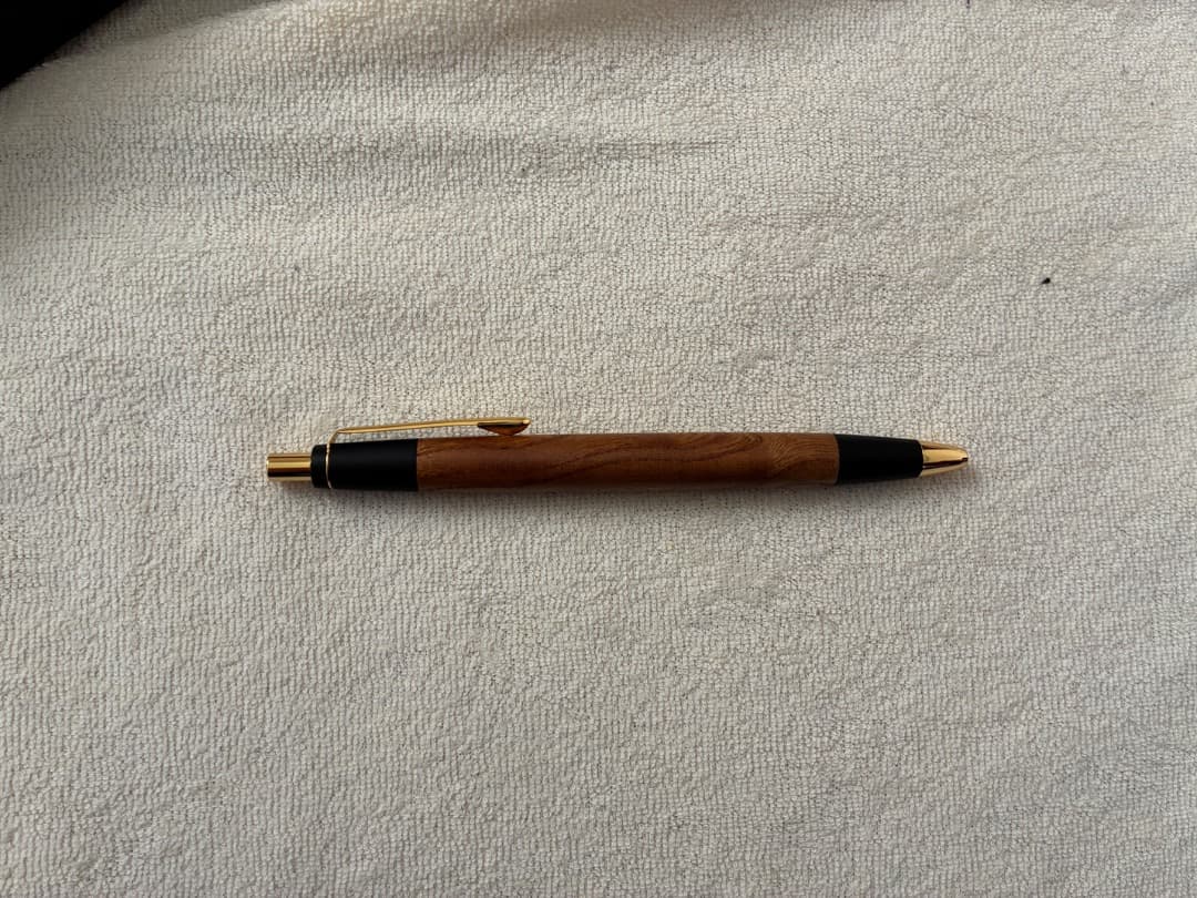 野原工芸　欅のボールペン　旧型