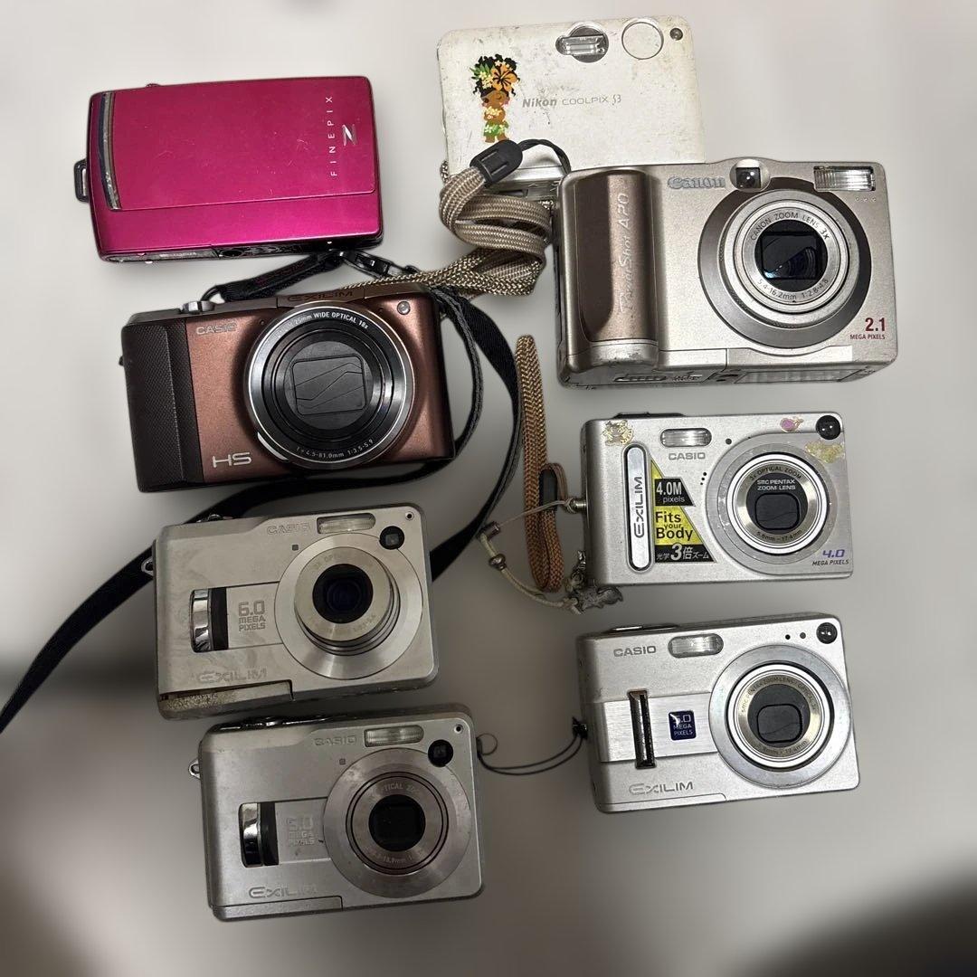 デジタルカメラセット Nikon Casio コンパクト