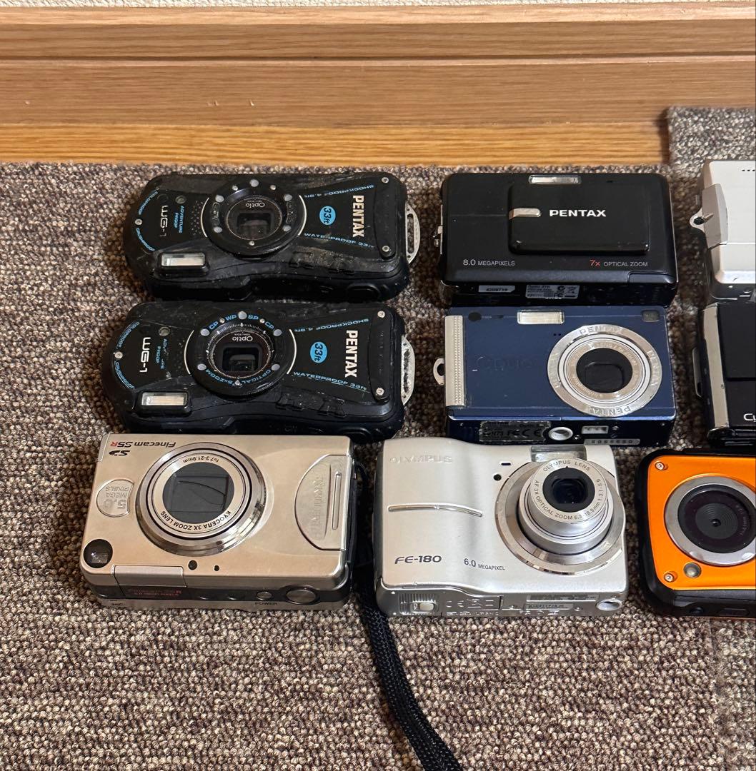 デジタルカメラ　SONY NIKON PENTAX ジャンク　本体　まとめ