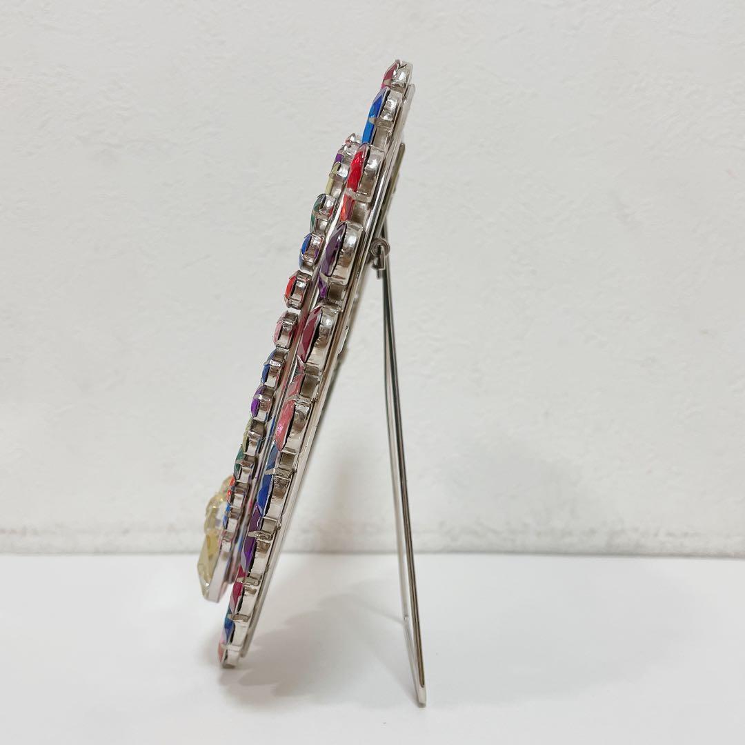 【廃盤品】【激レア】ハローキティ ビジュー キラキラ ミラー 鏡 スタンドタイプ