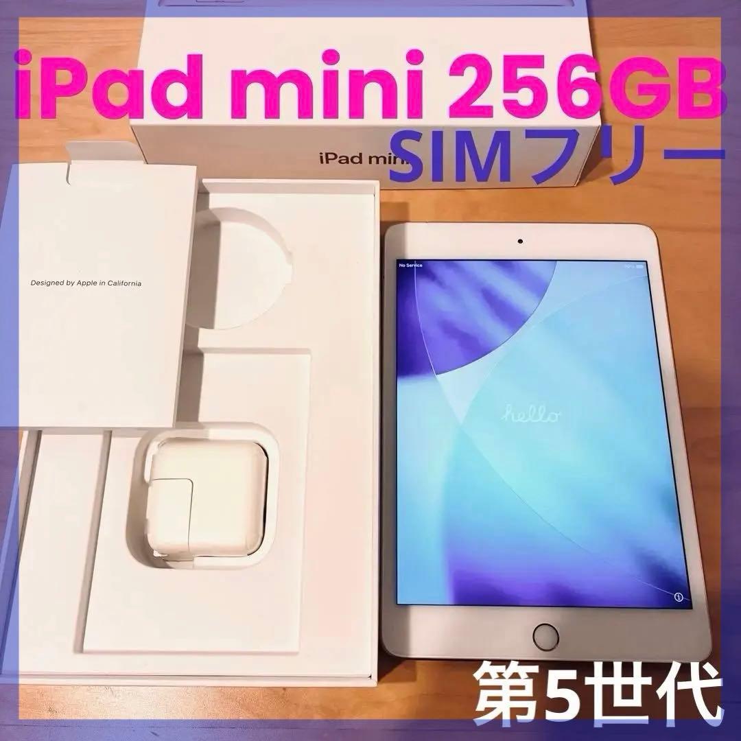 ipad mini cellular 5世代 256GB ゴールド