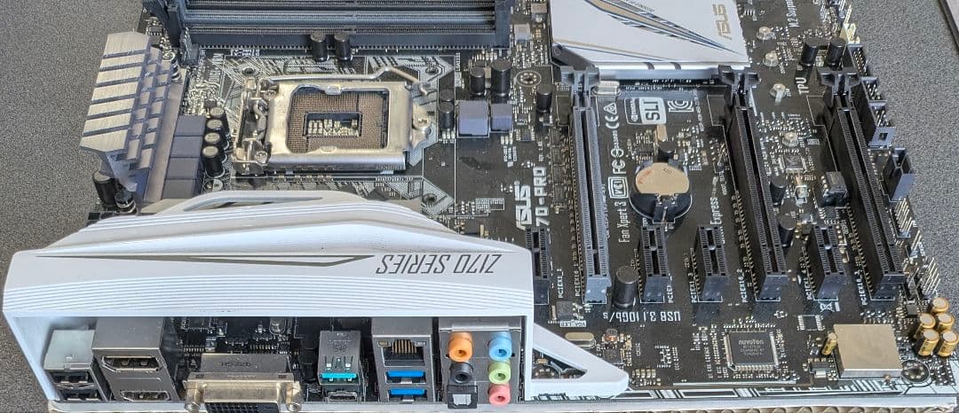 Win10認証済マザボ B250M-A、i5-6500T、GTX 970セット