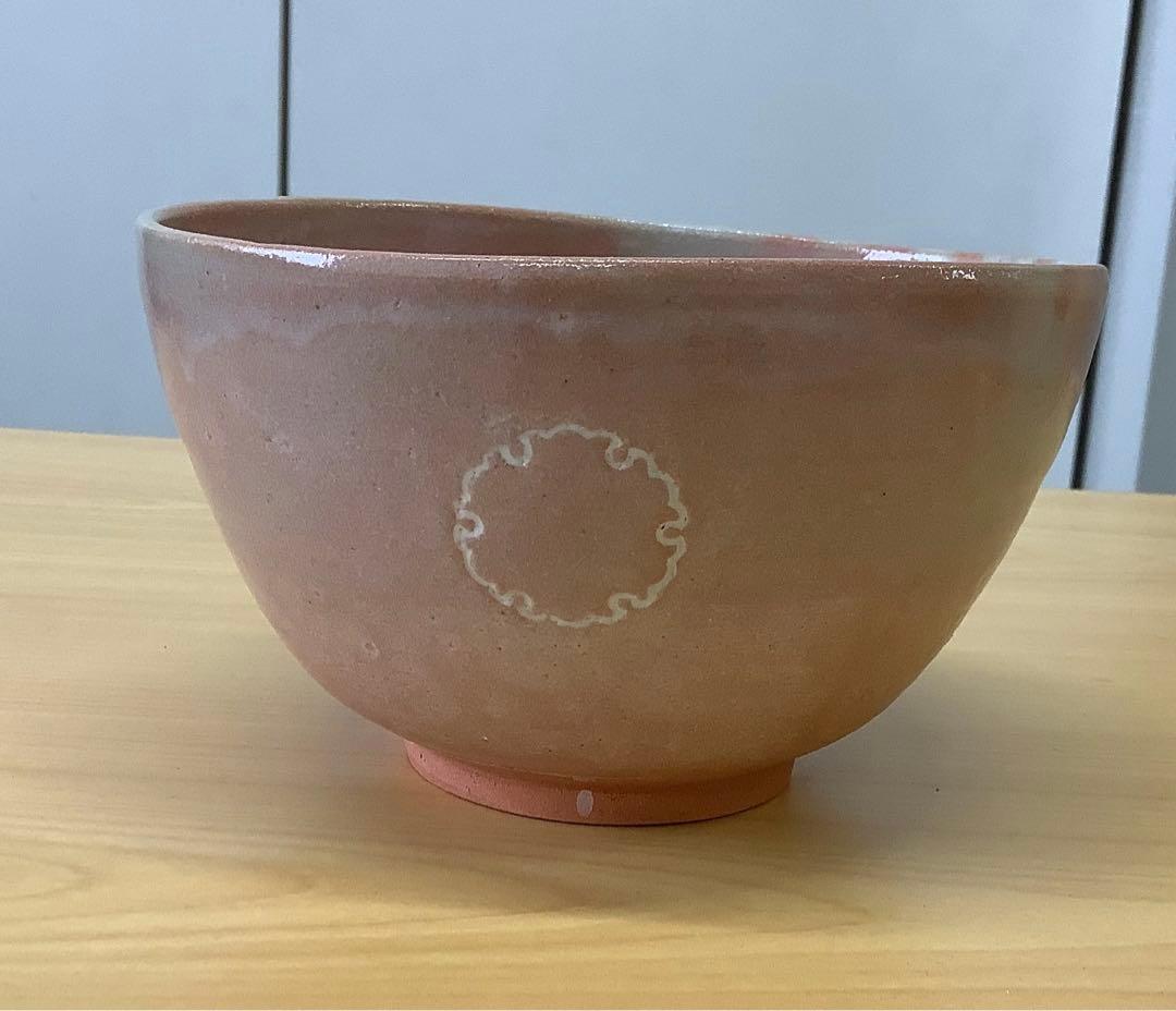信楽焼 雪輪の絵 杉本貞光 寺垣外 茶道具 抹茶碗 茶碗 共箱付き