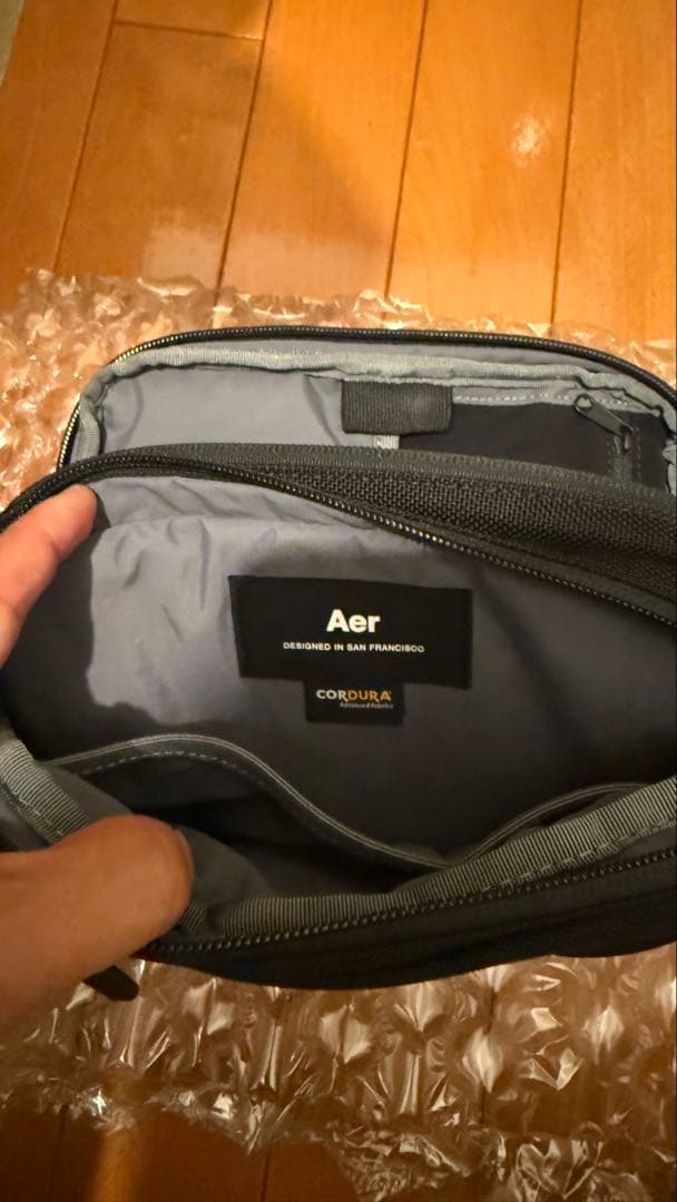 Aer[エアー] ポーチ CABLE KIT 2 ブラック
