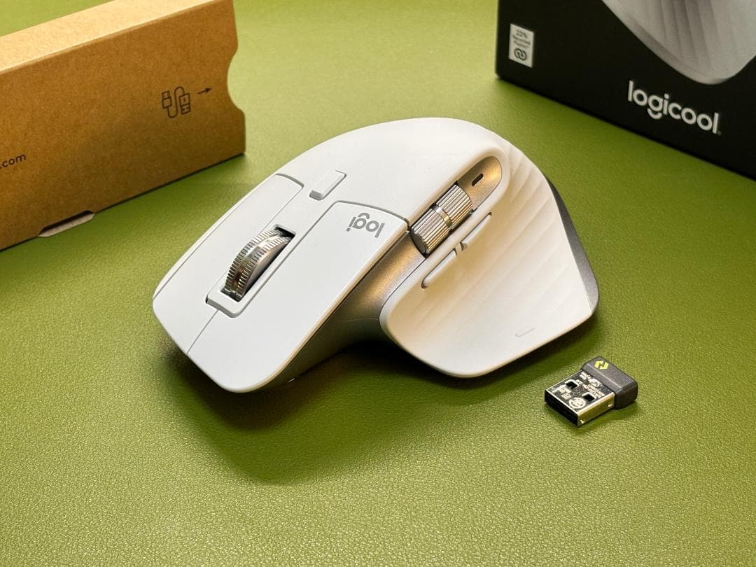【保証つき】logicool MX MASTER 3s ペイルグレー