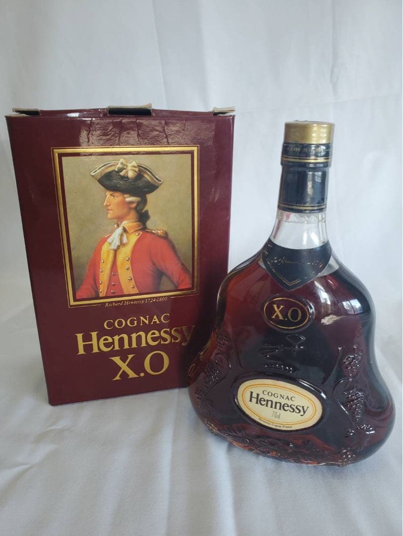 【美品・箱付】ヘネシーXO 700ml クリアボトル ゴールドキャップ 古酒