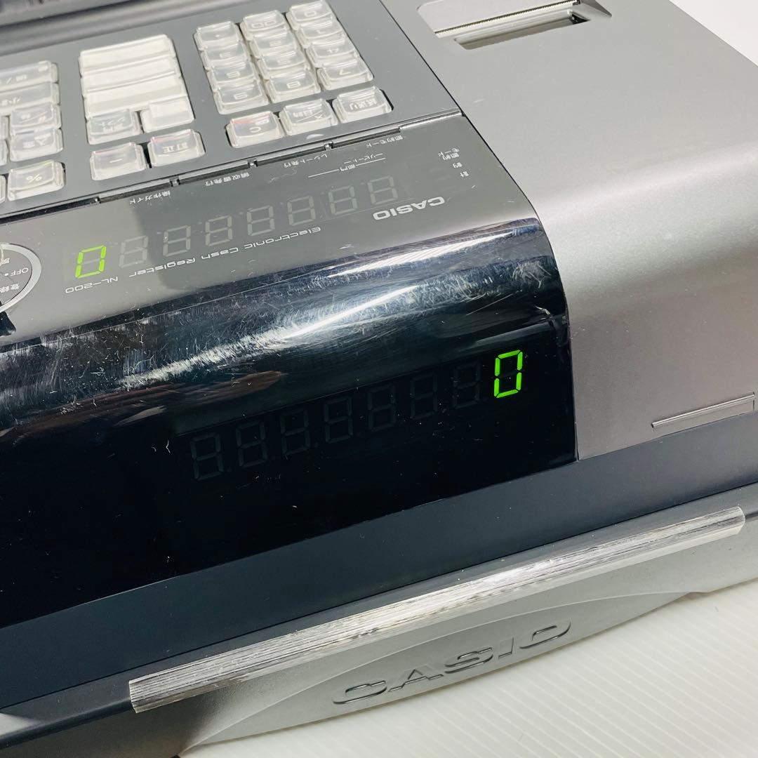 CASIO カシオレジスタ NL-200 キャッシュボックス ブラック