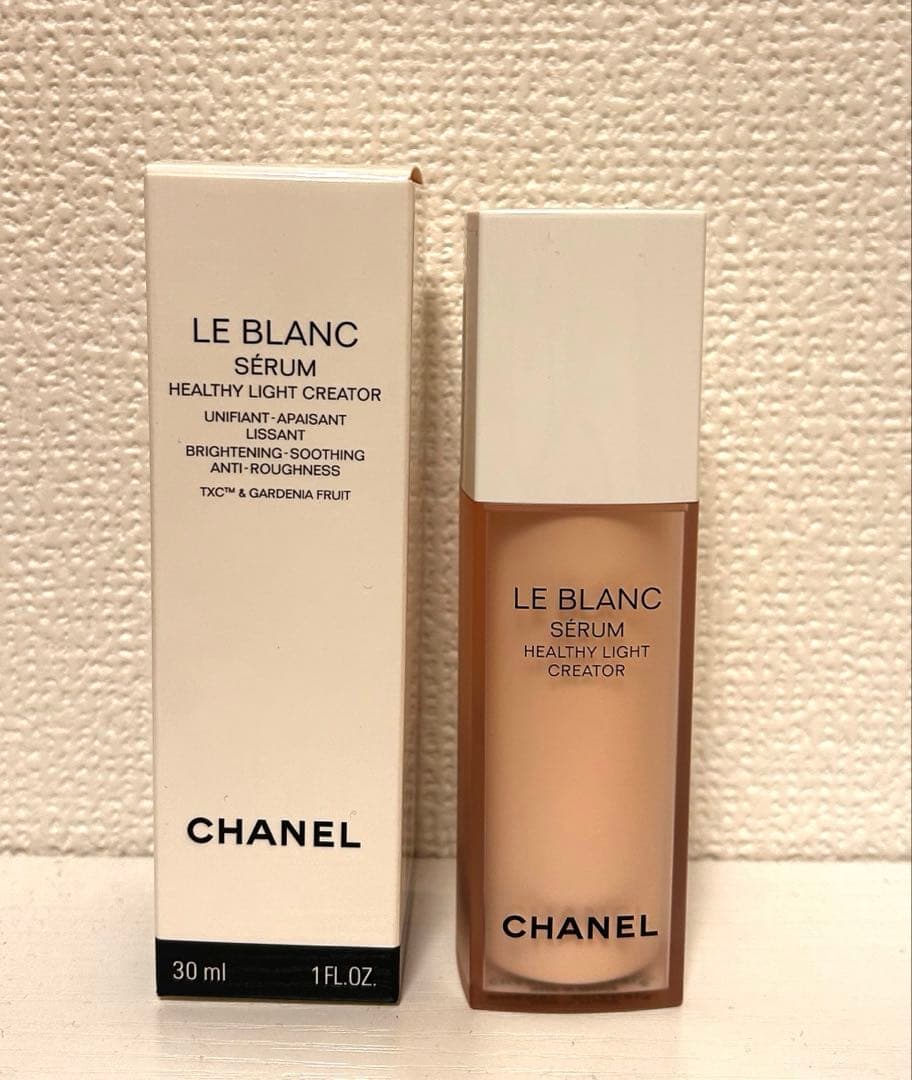 【新品未使用】CHANEL ルブラン セラム30ml N°1サンプル付き