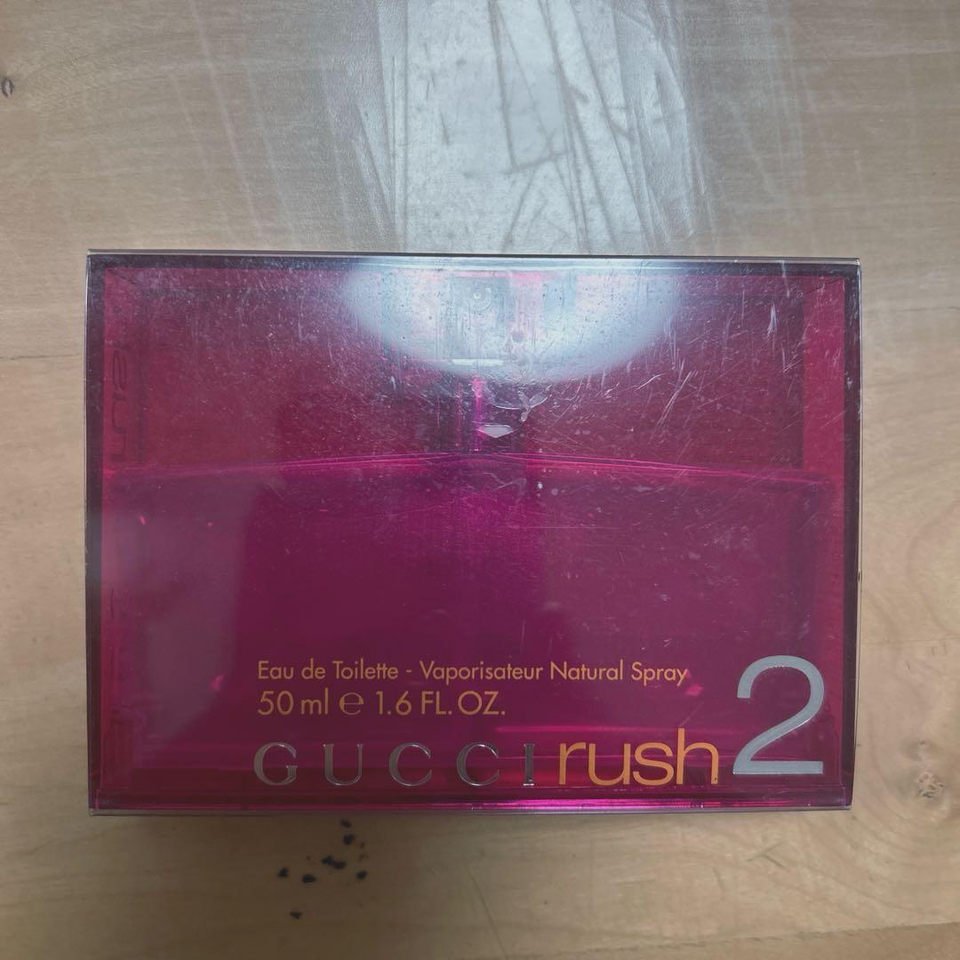 GUCCI rush2 オードトワレ 50ml 廃盤品　残量5割程度