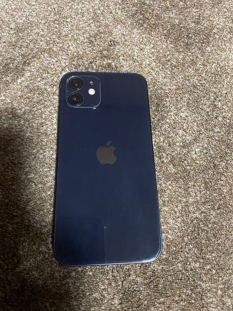 iPhone12 ネイビー本体のみ【faceID故障】