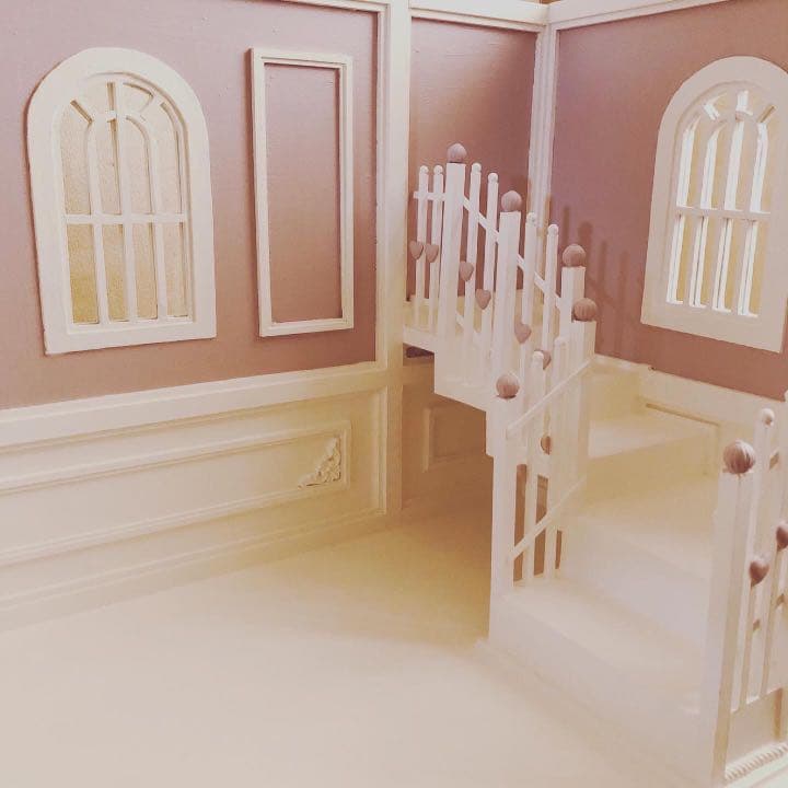 NO.107 雪うさぎ様♡オーダー専用　ブライス  階段付きドールハウス