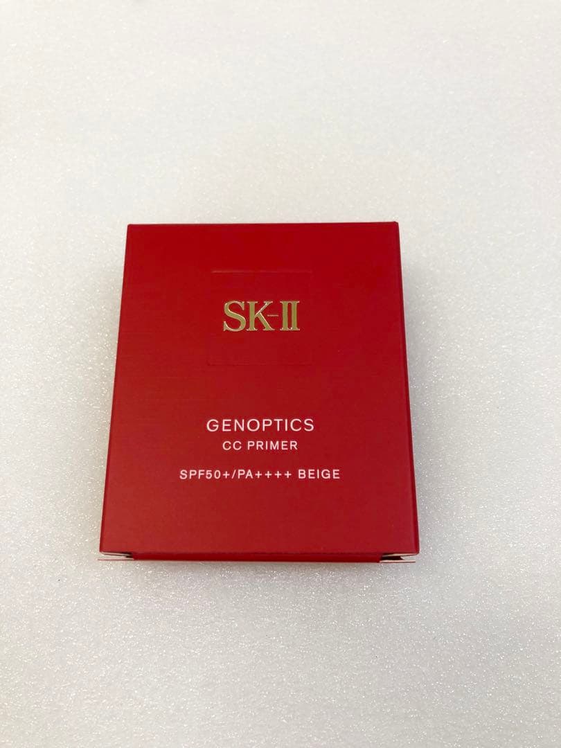 SKⅡ ジェノプティクスCCプライマー　ナチュラルベージュ　サンプル付　新品