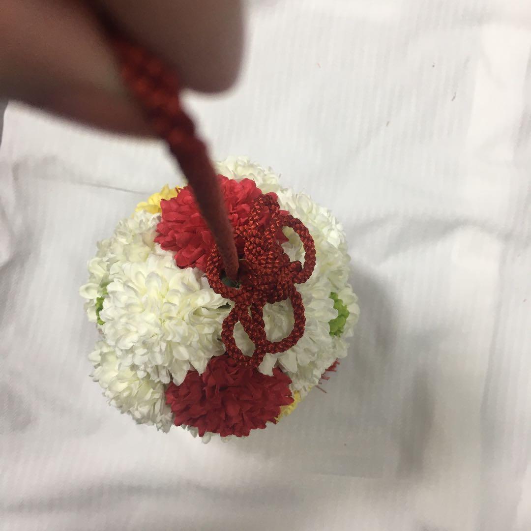 ボールブーケ 和装 結婚式 前撮り