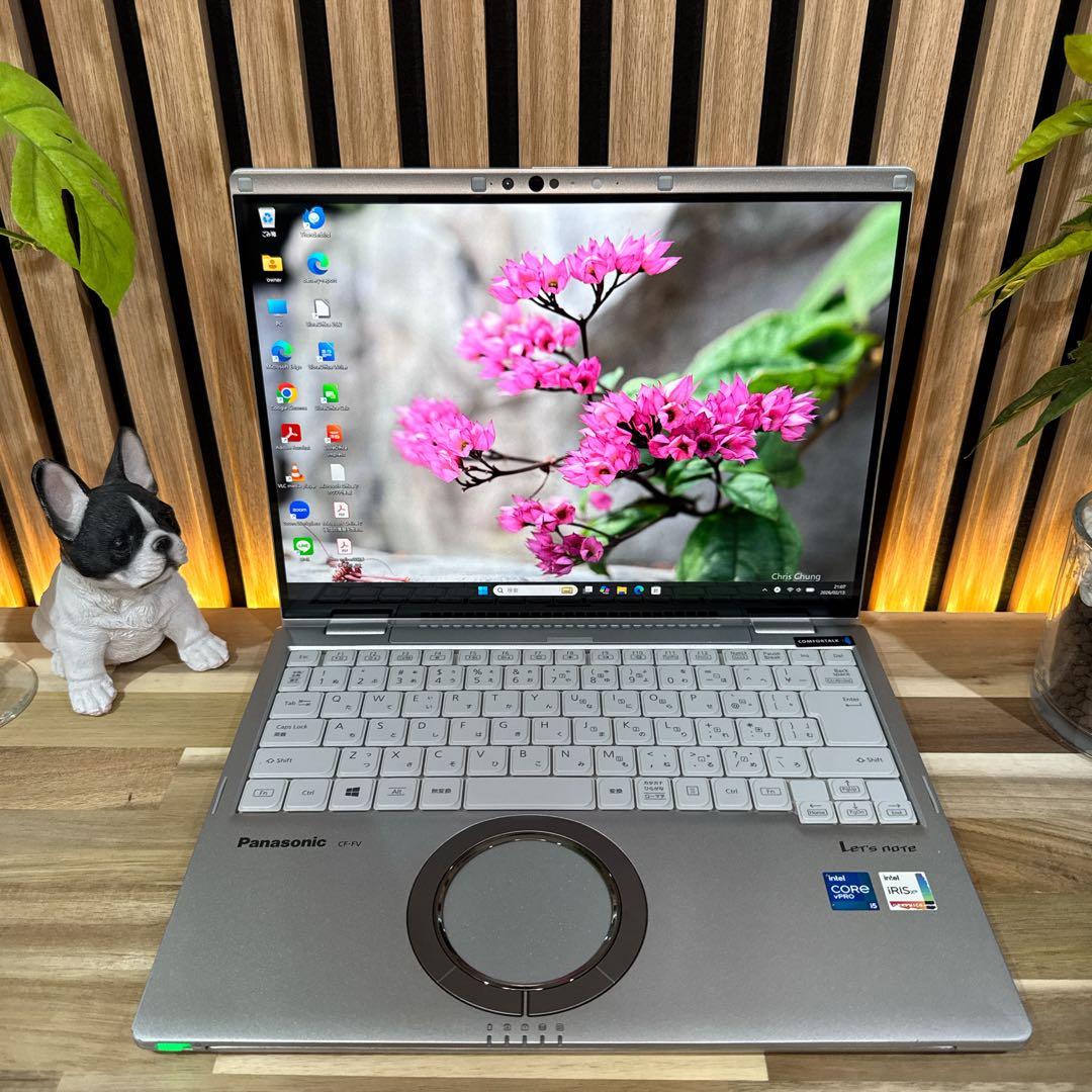 希少タッチパネル式‼️Let's note FV1☘️メモリ16GB☘ノートパソコン