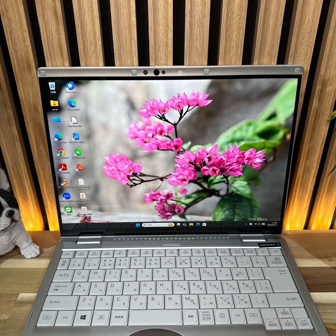 希少タッチパネル式‼️Let's note FV1☘️メモリ16GB☘ノートパソコン