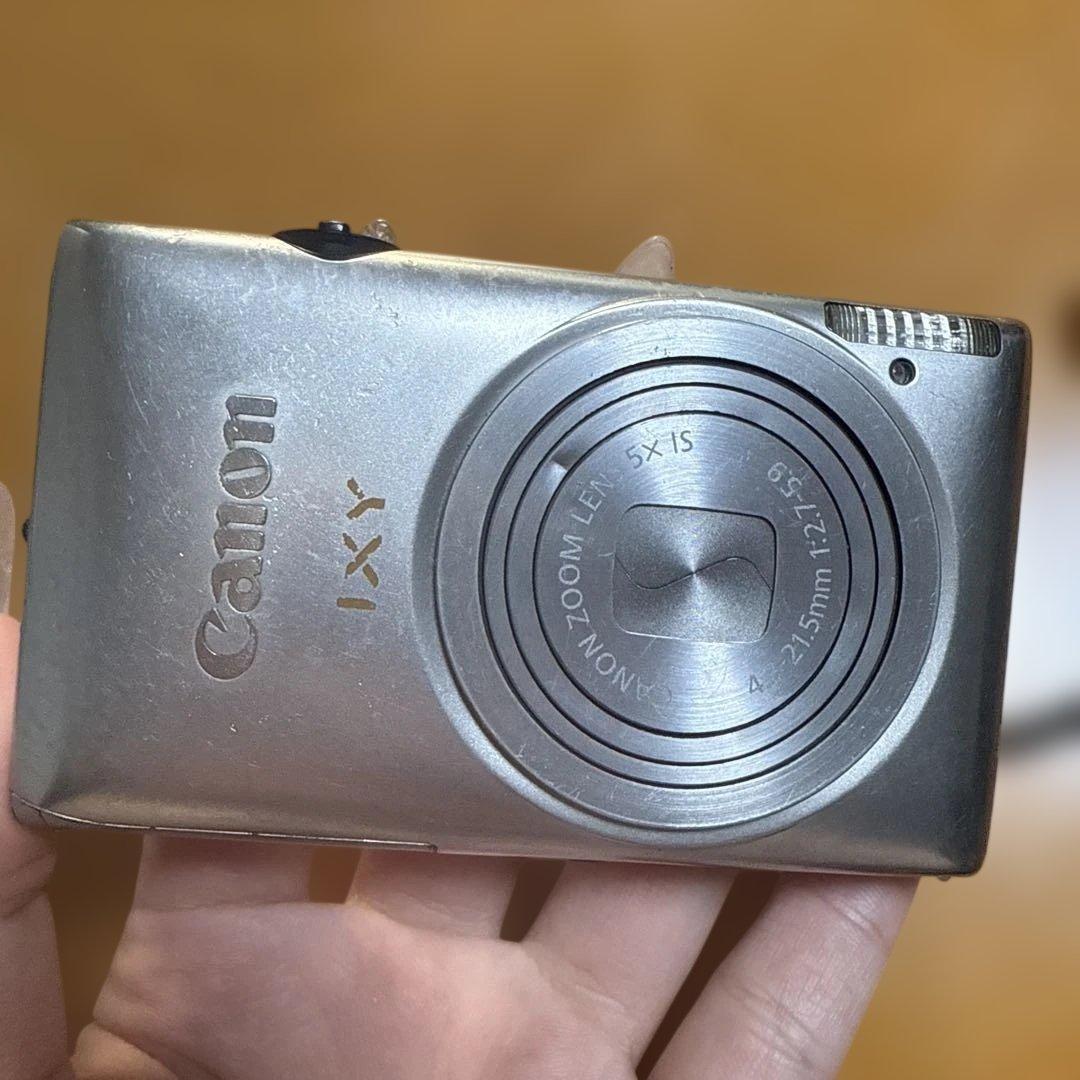 Canon IXY コンパクトデジタルカメラ シルバー