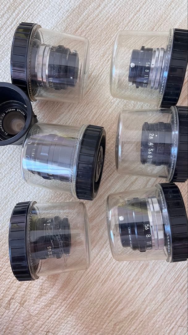 Nikon 単焦点レンズ 6個セット