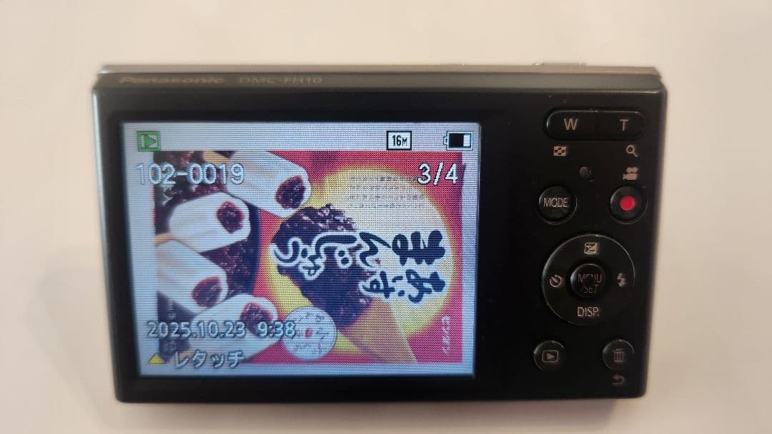 Panasonicパナソニック デジカメ LUMIX DMC-FH10 中古美品
