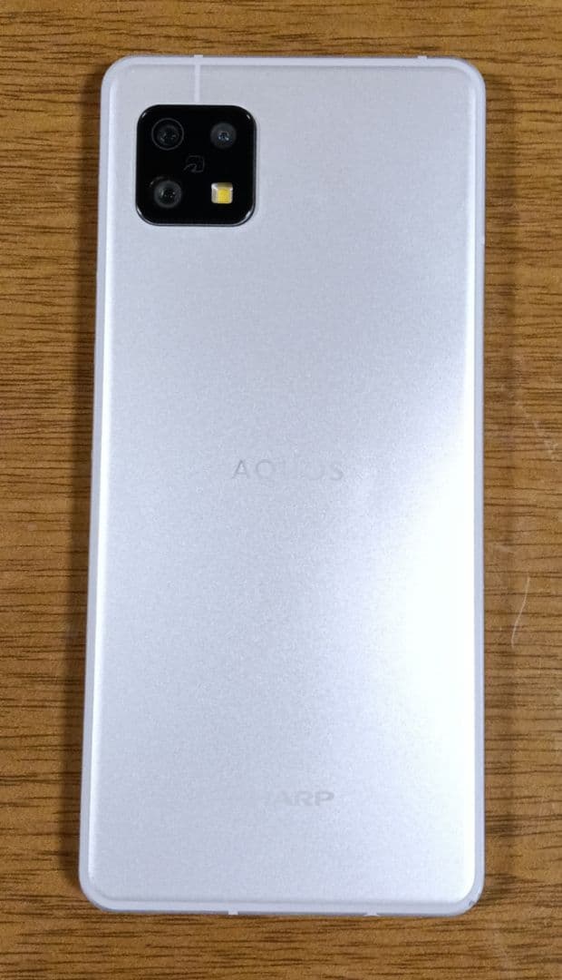 AQUOS sense6 SH-M19 シルバー 　楽天モバイル SIMフリー