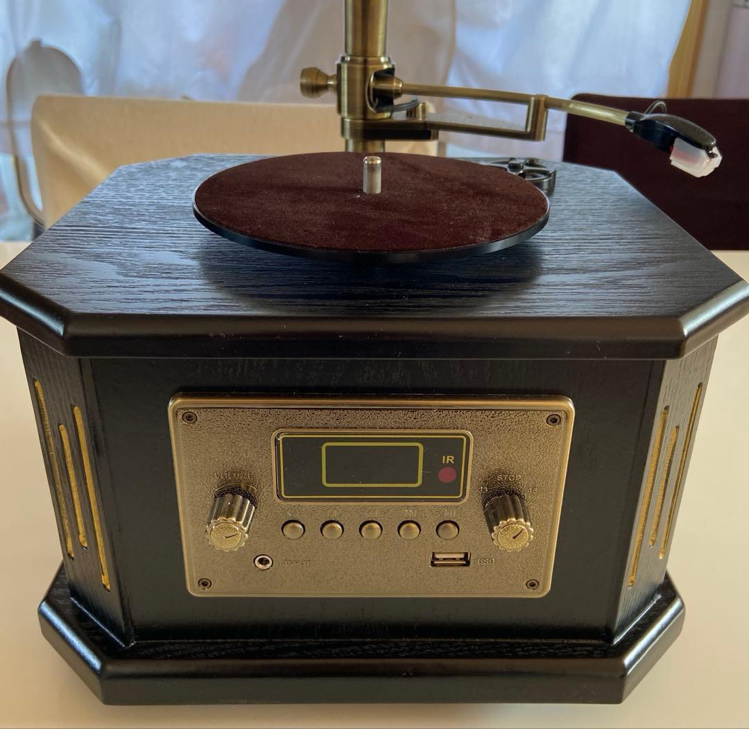 Hofeinz レトロ　蓄音機型プレーヤー